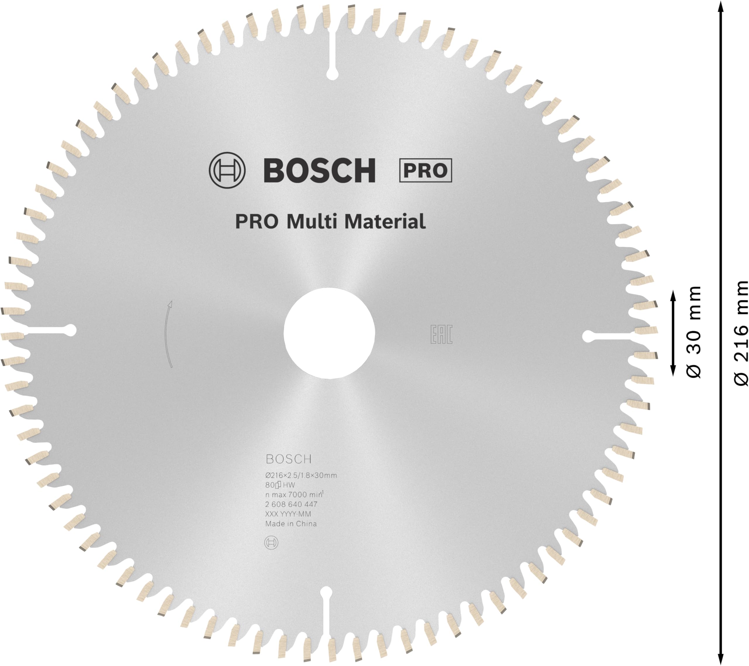 Bosch 2608640447 Circular Saw Blade 