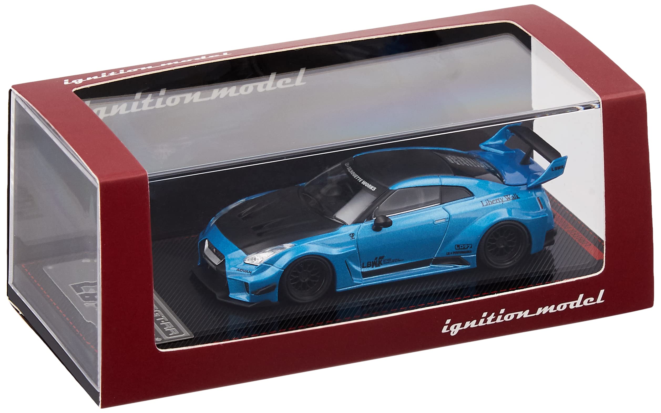 模型製作用品 1/18 LB-Silhouette WORKS 35GT-RR 1/18 Top Speed Nissan Skyline GTR R35 LB-Silhouette WORKS GT