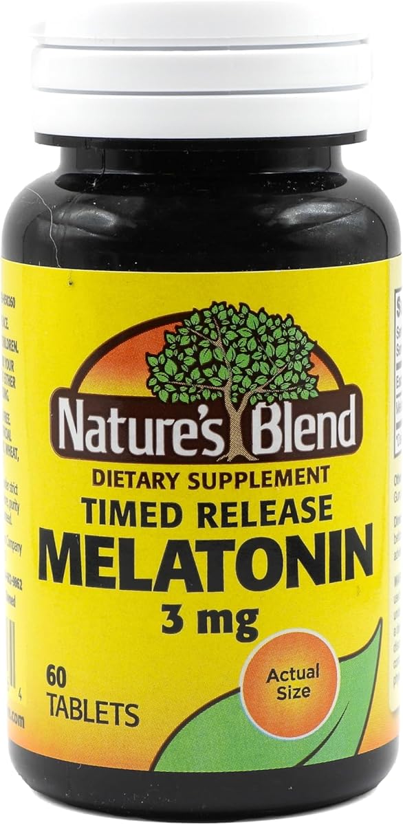 Timed Release Melatonin 3 mg