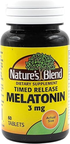 Melatonina Timed Release 3 mg 60 Tabs