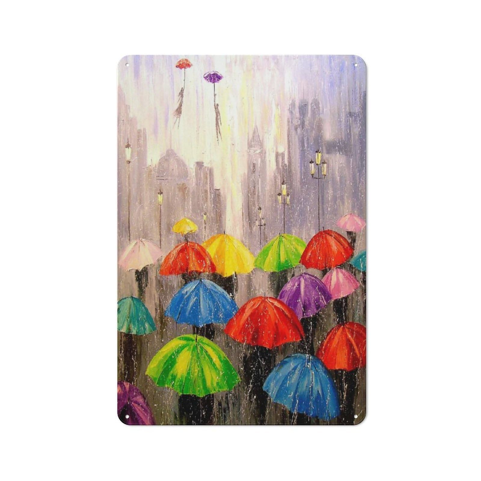 Junmoney Dream For Two Rustic Metal Sign 30X20cm For Guest Room Or Hallway, Suited To Hallway Wall Decor Fans