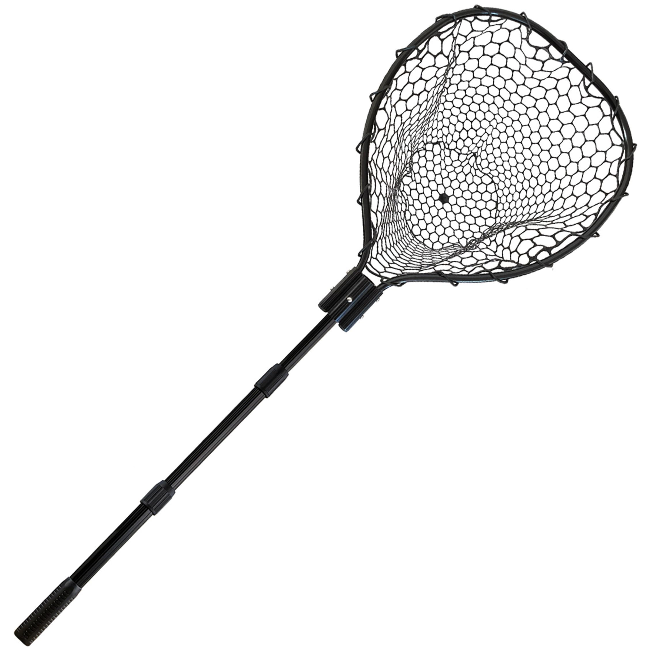 Filet d'atterrissage, Filet de pêche en Maille de Silicone à poignée télescopique 64, 6 Pouces