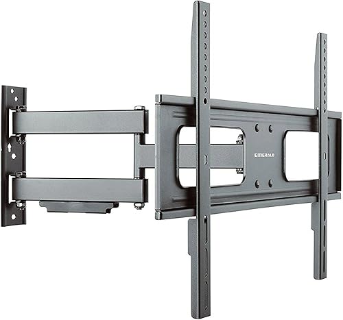 Soporte de pared giratorio y inclinable de movimiento completo para televisores de 37 a 70 pulgadas, televisores LEDLCDcurvos, soporta hasta 110