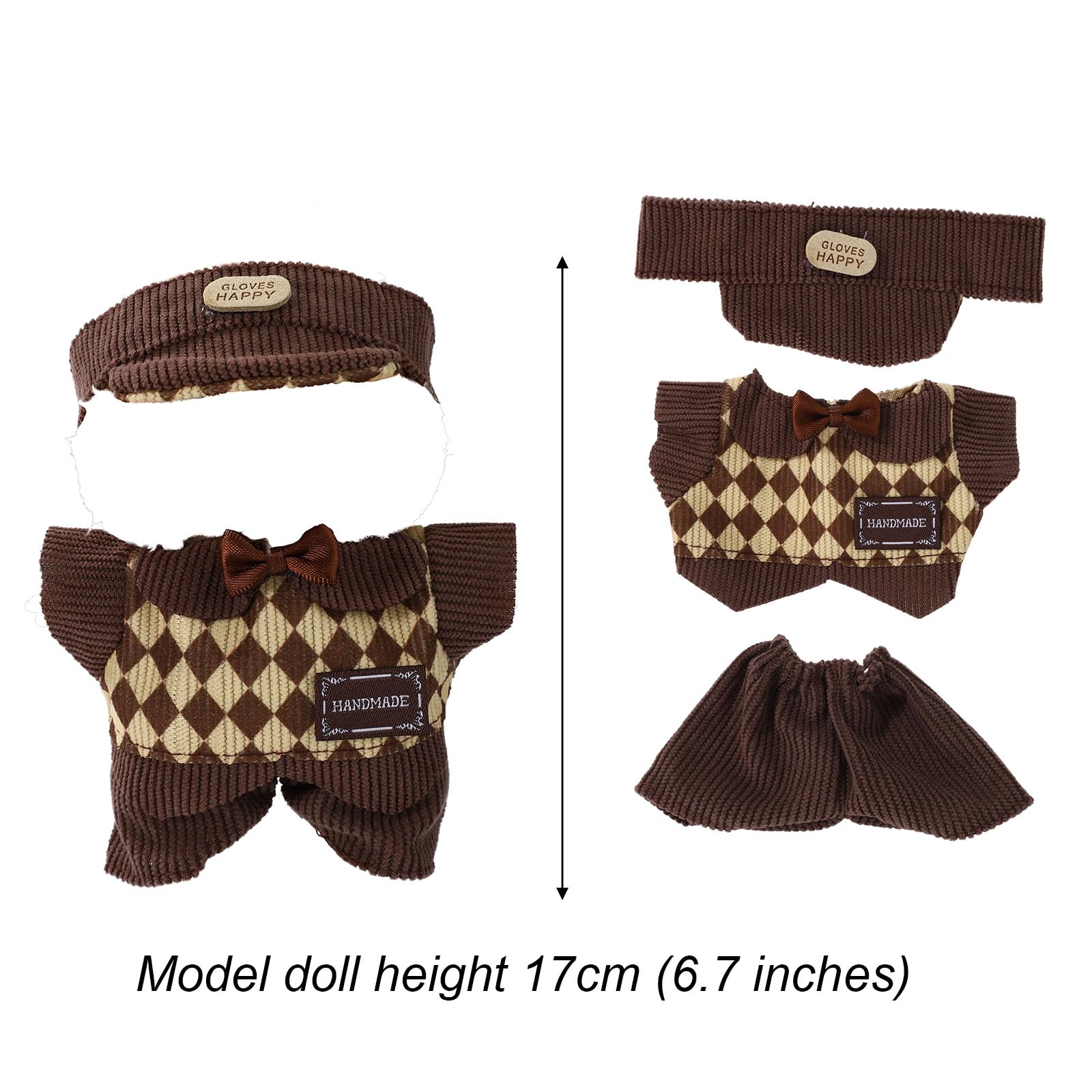 Sinbana 12pcs Doll Clothes Set - Image 2