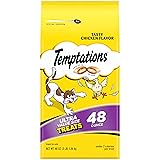 Temptations Cat Treats Classic Crunchy and Soft Cat Treats, Tasty Chicken Flavor, 48 oz. Bag Chicken 3 Pound (Pack of 1)