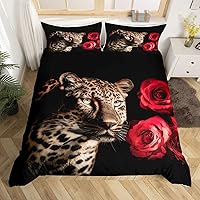 Vista 38 de Lindo juego de ropa de cama con dinosaurios, juego de funda de edredón con dibujos animados de cactus, funda de edredón decorativa, funda de edredón