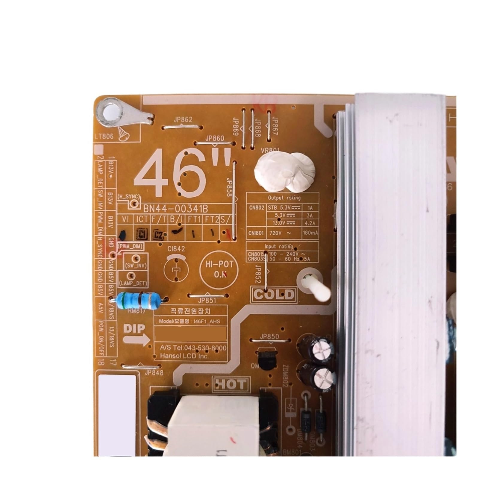 Fuente De Alimentación/Inversor De Retroiluminación 146F1 AHS BN44-00341B
