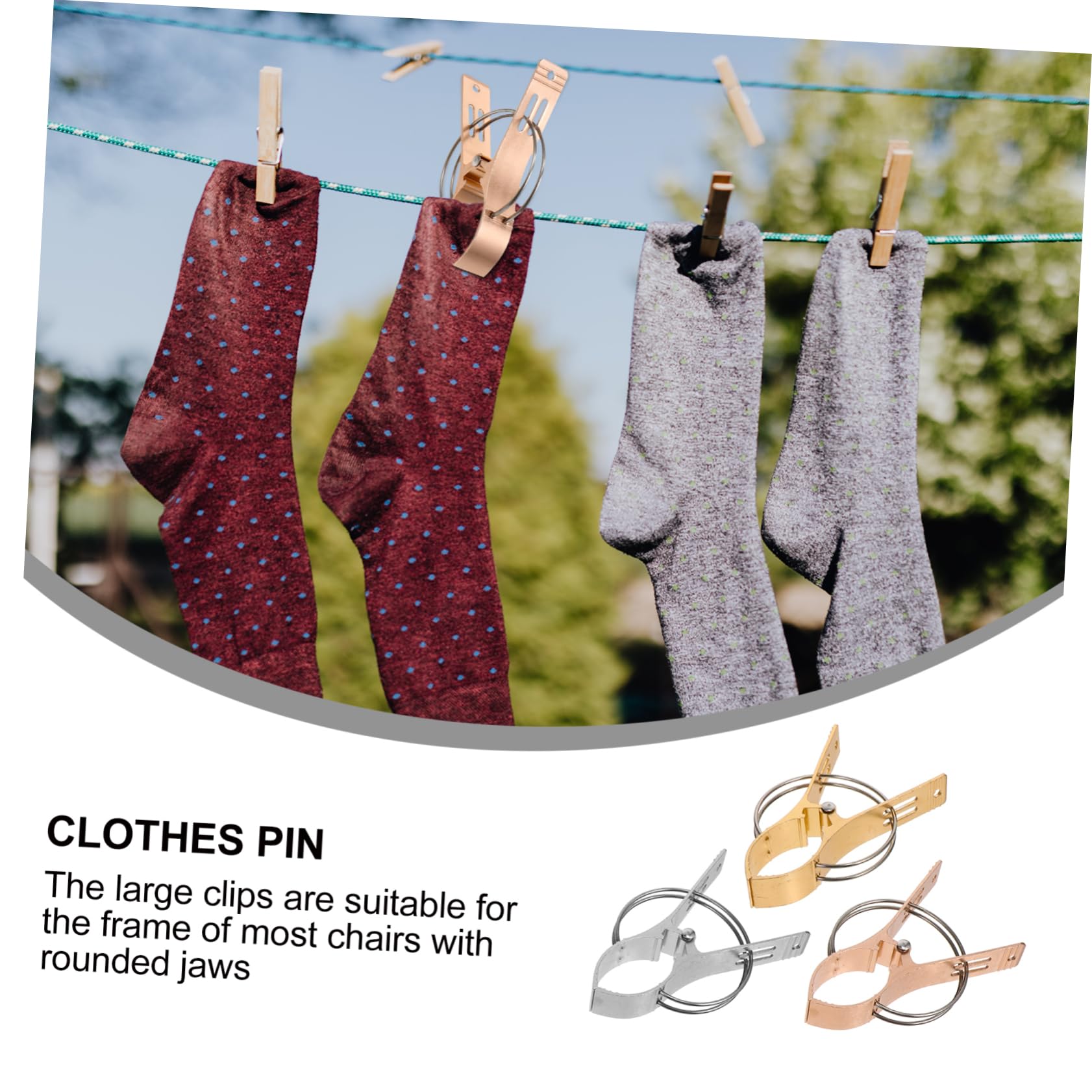 Pinzas Metálicas para Ropa de Aleación de Aluminio 9 Piezas | Resistencia al Viento, Muelle Potente Antideslizante, para Calcetines y Mantas, Uso en Secado Interior Color Aleatorio