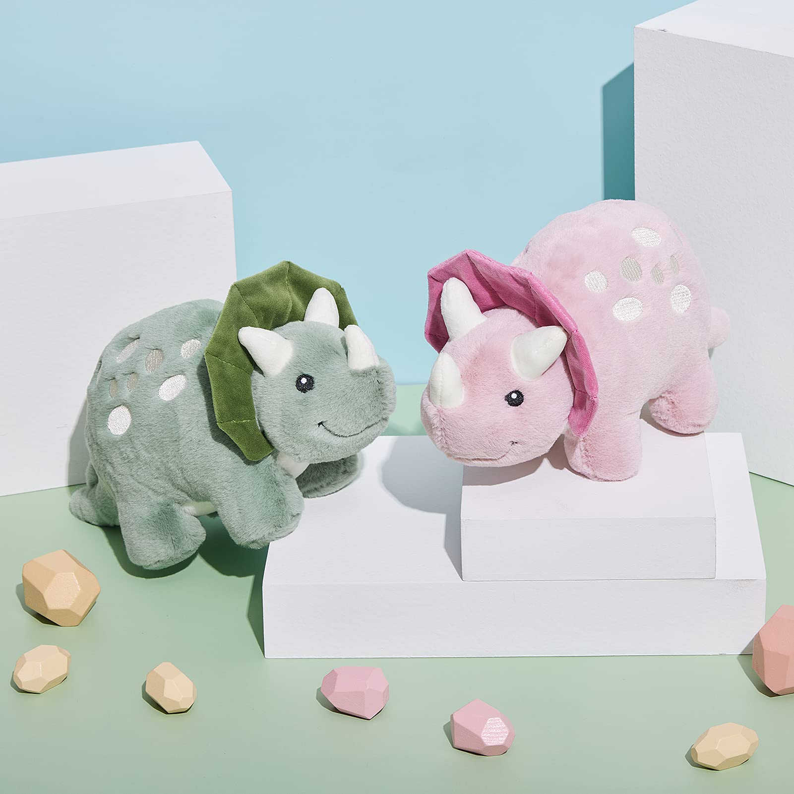 Tcbunny Baby Dinosaur 12 Bedtime Stuffed Animal Piece Plush