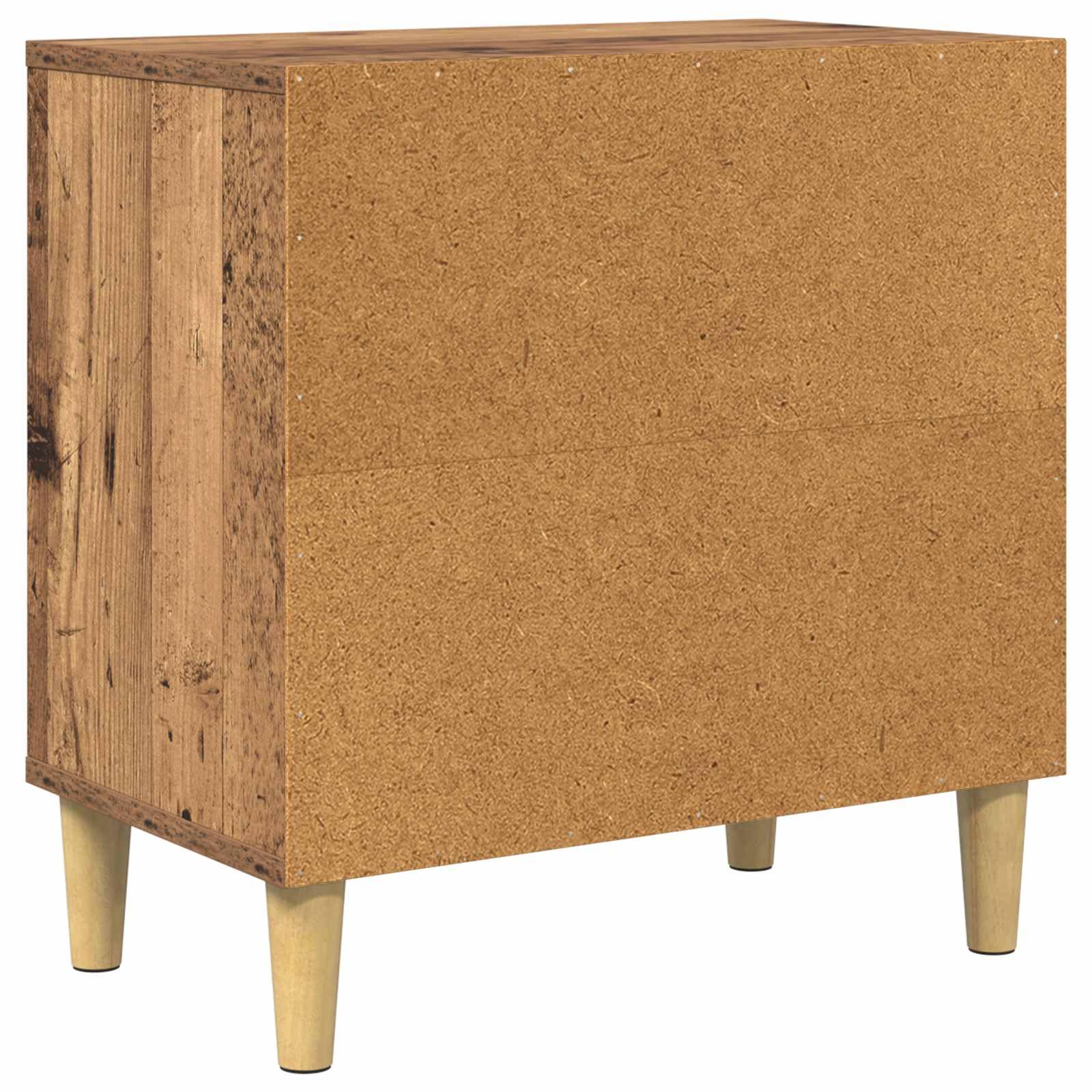 Casetta per gatti in legno vecchio di legno, 51 x 30 x 52 cm, moderna per gatti, compatta, stabile, per interni, soggiorno, angolo con rifugio e possibilità di gioco
