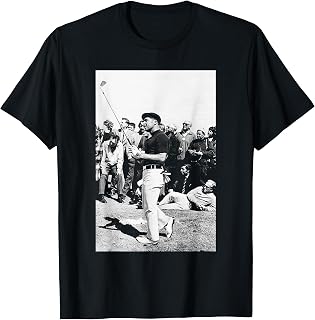 Gary Player Practise Round British Golf Open 1972 T-Shirt