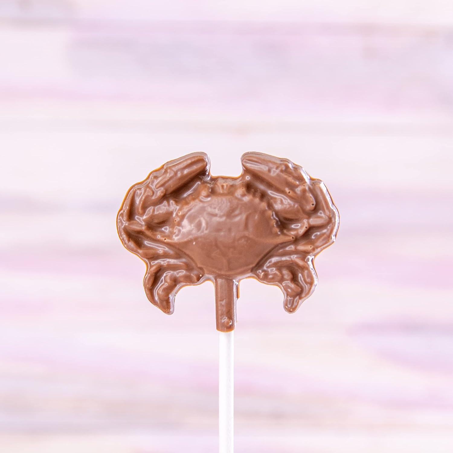 Wockenfuss Candies Milk Chocolate Crab Pop, 1 dozen