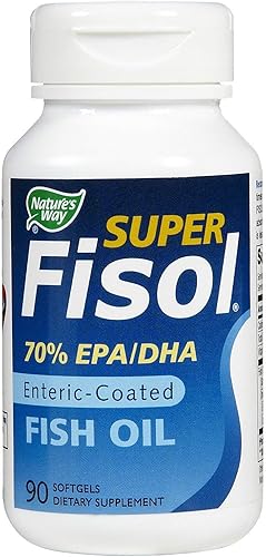 Nature's Way Super Fisol Aceite de Pescado, 90 cápsulas blandas (Pack de 2)2