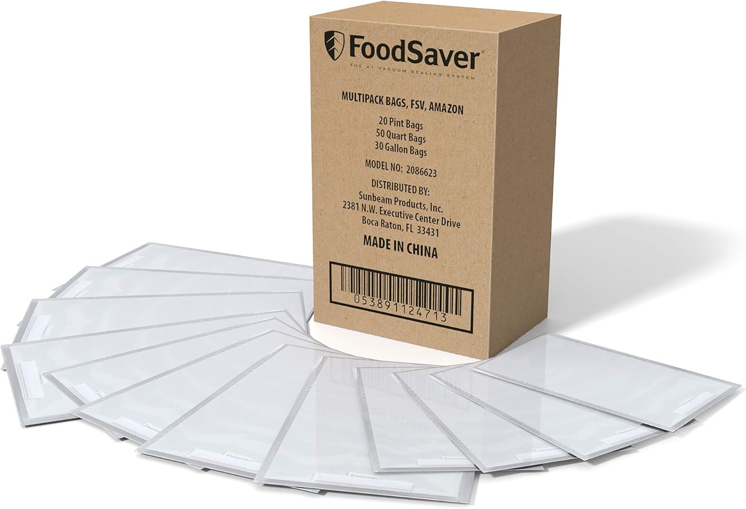 FoodSaver Vacuum Sealer, Bags Multipack, 100 Count 20 1