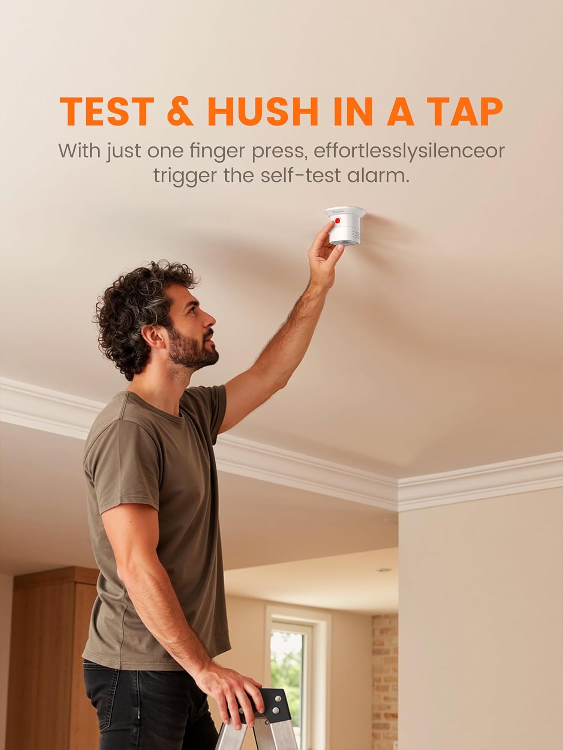 HEIMAN CO Detector 85 dB loud alarm