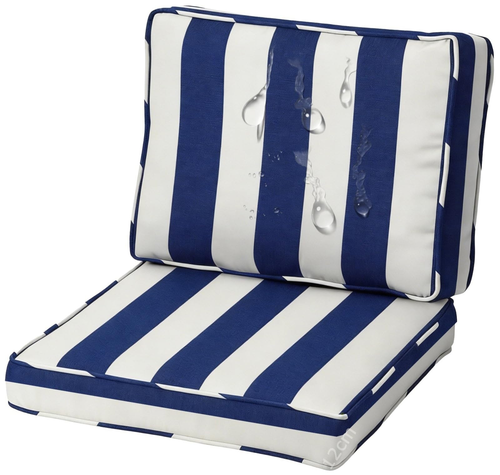 Coussins lounge de jardin imperméables Noël pour chaise de balcon