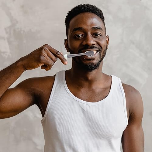 Miniatura 5 de DR.BRIGHT Cepillo de dientes manual extra suave con cerdas en espiral, limpieza profunda, cepillos de dientes ultra suaves para adultos, cepillo de