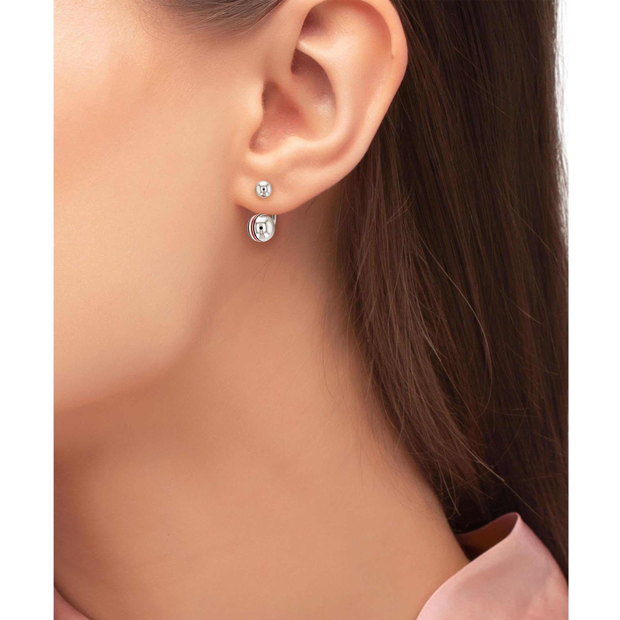Tommy Hilfiger Jewelry Orecchini Pendenti da Donna in Acciaio Inossidabile - 2780496
