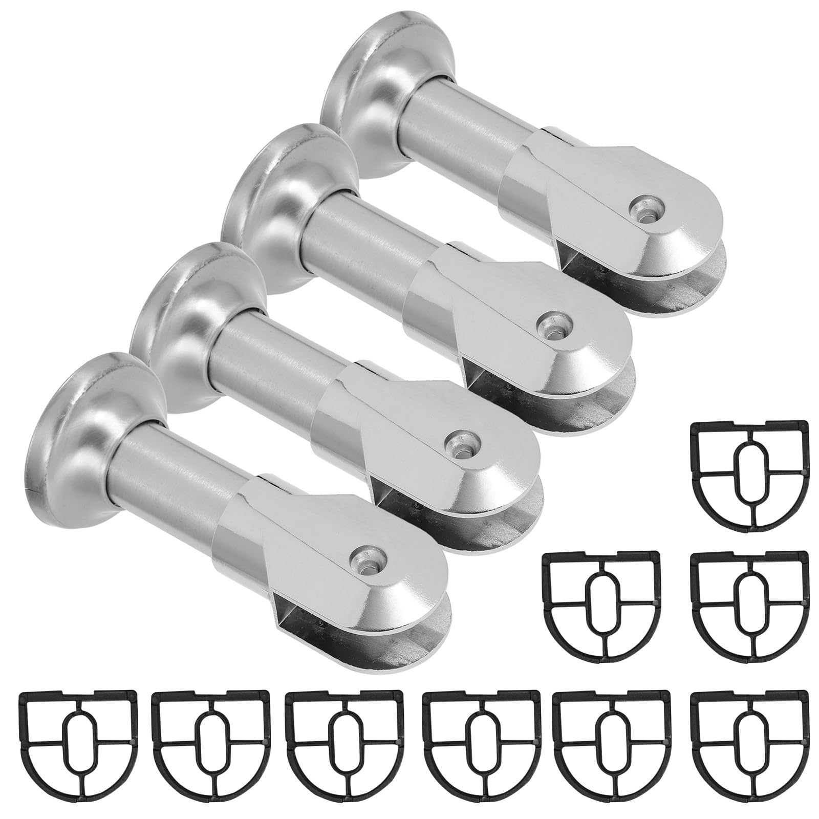 Soporte inodoro partición con base ajustable de 95-105mm contra vibraciones 8