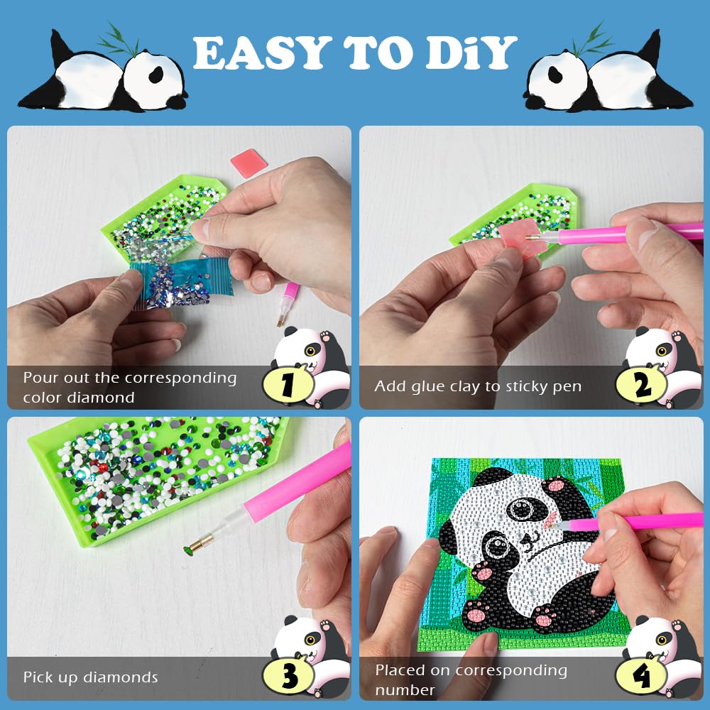 Snapklik.com : Labeol Diamond Art Kits For Kids Crafts For Girls Ages 6 ...