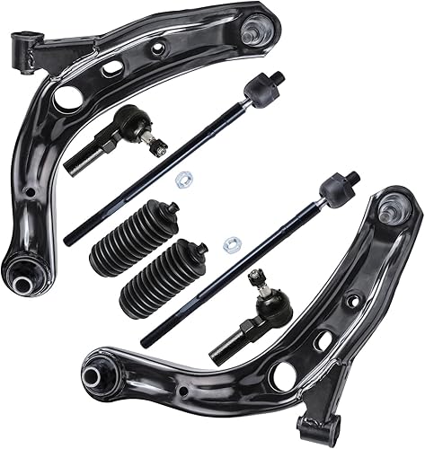 Miniatura 146 de Detroit Axle - Kit de suspensión delantera de 8 piezas para Toyota Sienna 2004-2010, brazos de control inferiores con rótulas interiores exteriores