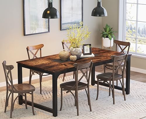 Miniatura 47 de Tribesigns - Escritorio para computadora, escritorio de oficina grande de 63 pulgadas, mesa de estudio, estación de trabajo para oficina en casa,