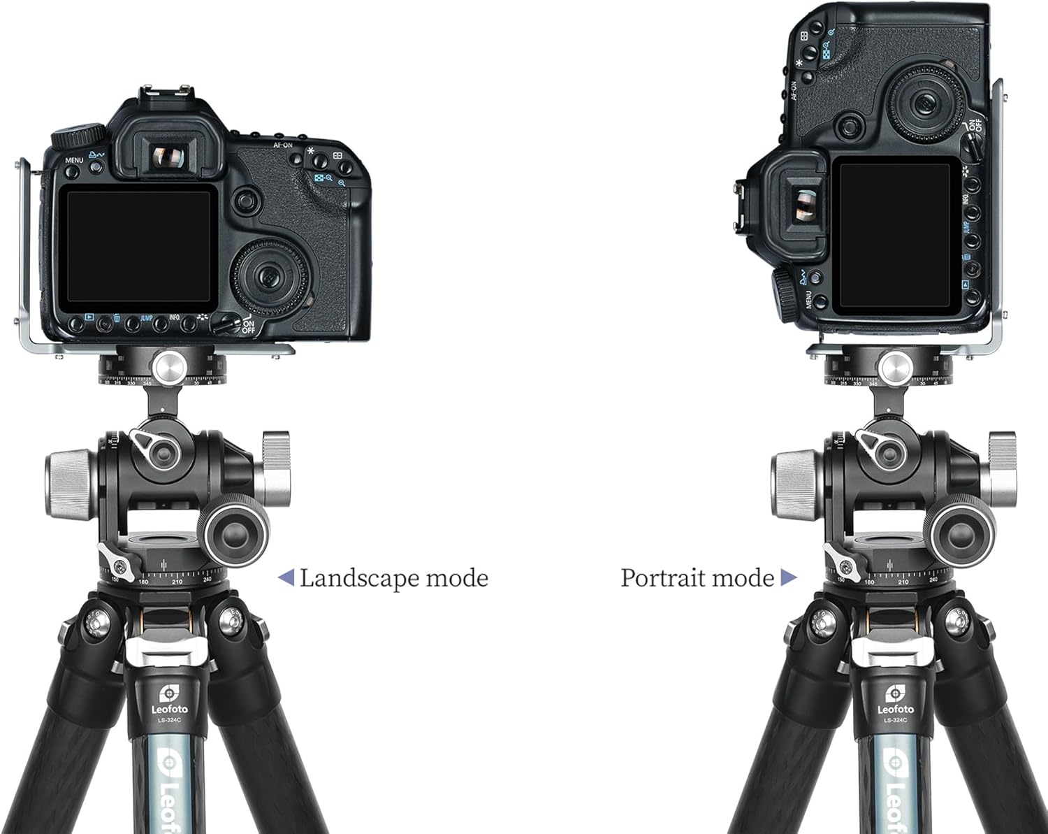 Leofoto Titanium Camera L Plate, Vertical Horizontal Switching Tripod Quick Release Plate Arca Swiss Standard Dovetail Compatible with Canon Nikon Sony Tripod Monopod (UL-01T) - Image 3