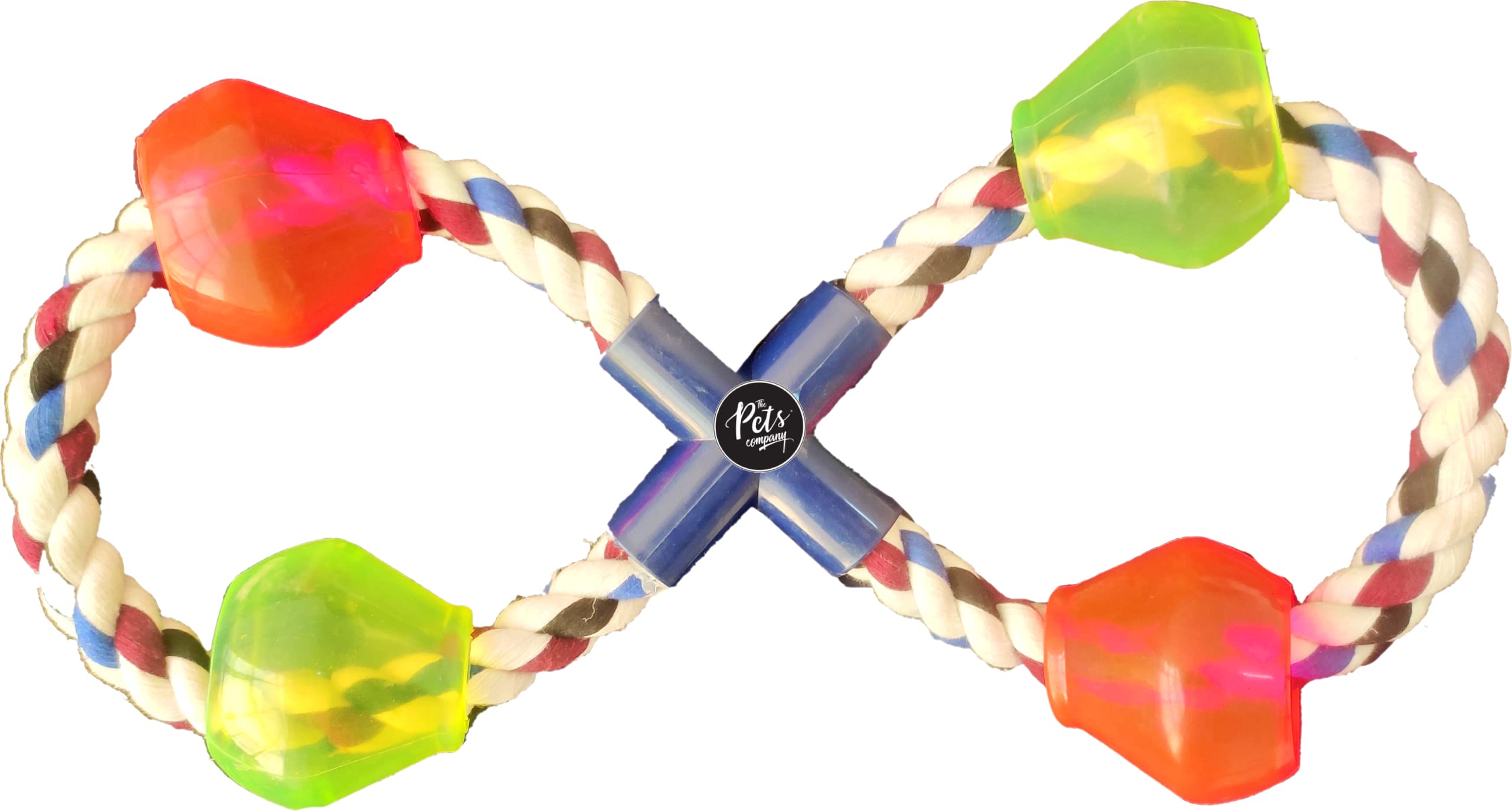 The Pets Company Cotton Knot Rope Dog Tug Toy, 8 Shape with TPR Treat Pods, Toy for Large Dogs (B09LMD91LL) Amazon Price History, Amazon Price Tracker