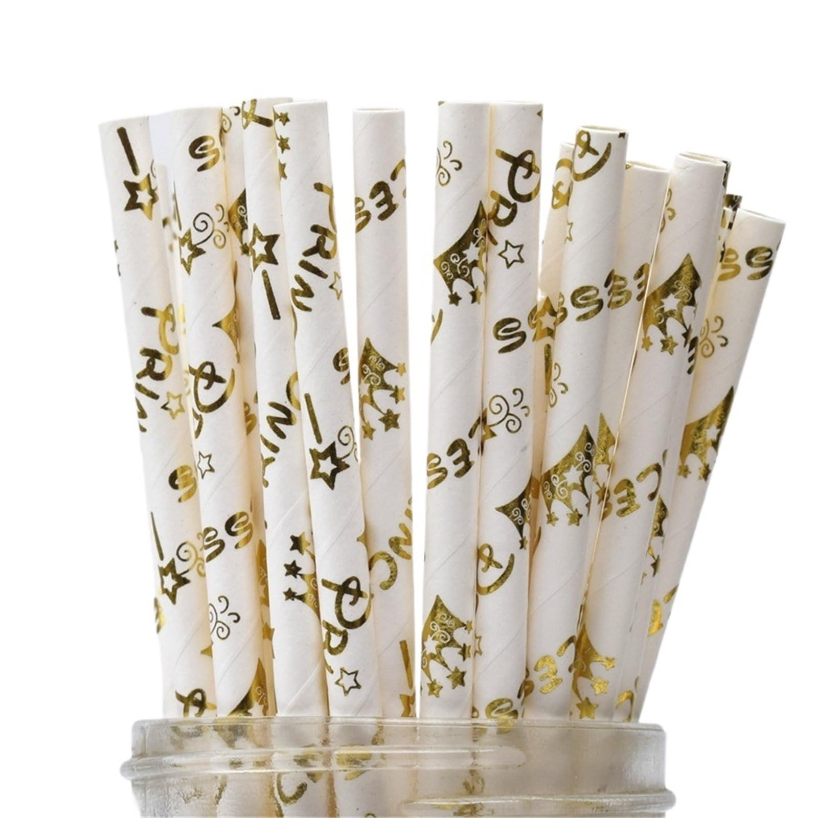 Pailles en papier qui ne ramollissent pas pour décoration mariage