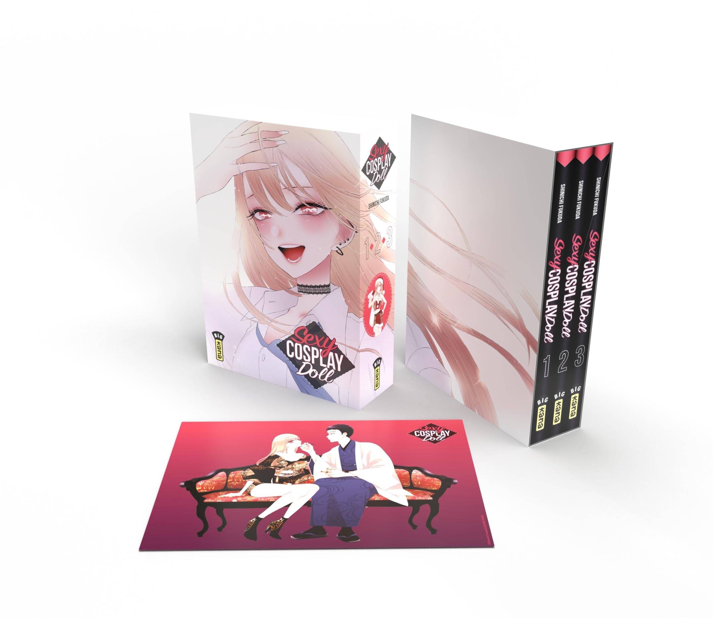 Coffret Sexy Cosplay Doll T 1 - 2 - 3 + ex-libris