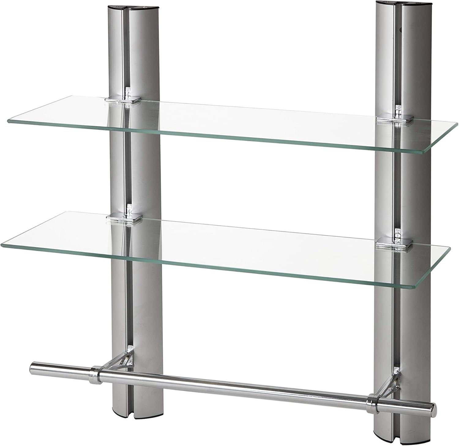 Bathroom Glass Wall Shelf Unit Rispa