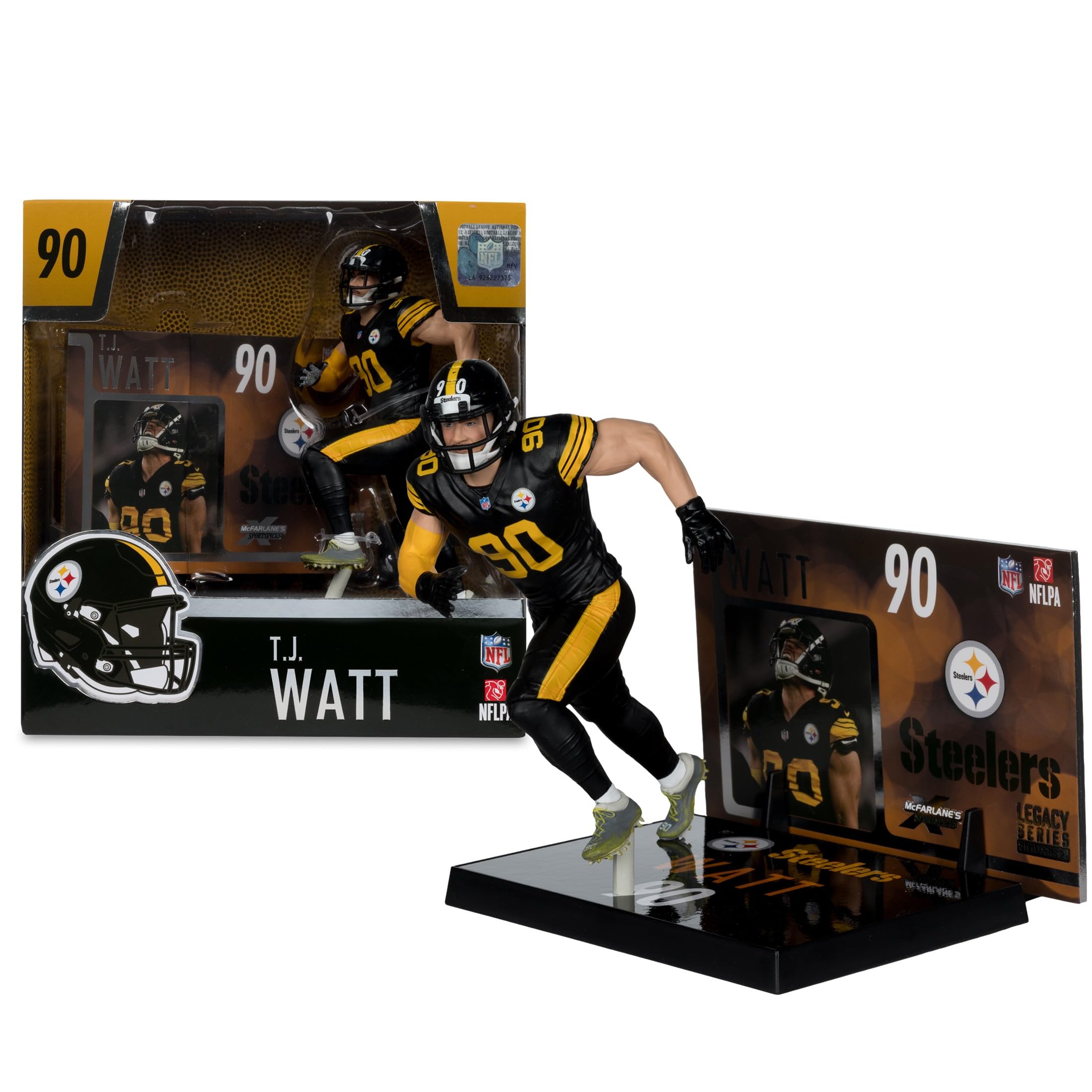 Amazon.com: T.J. Watt (Pittsburgh Steelers) NFL 7