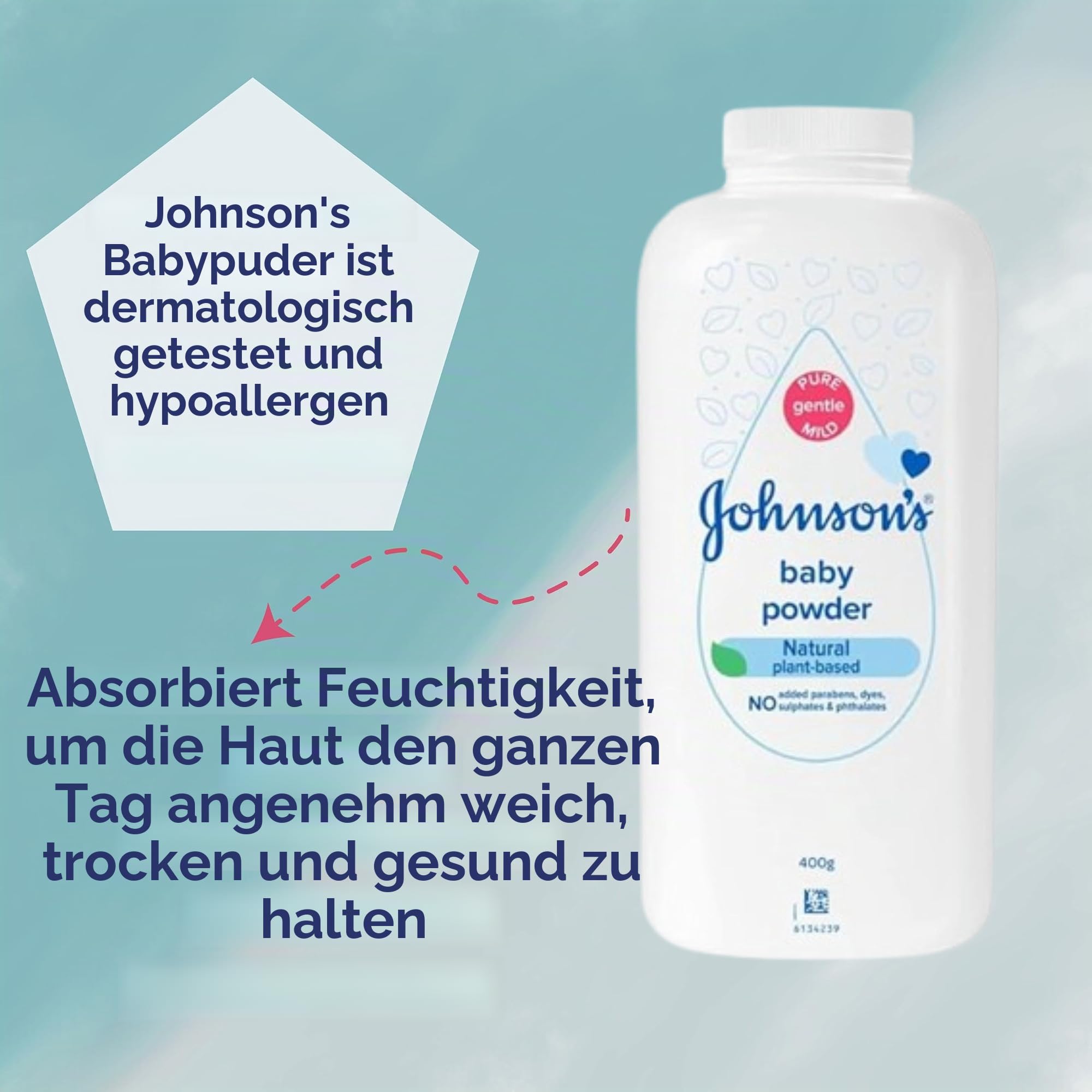 Johnson's Baby Bath Time Bundle & Baby Cotton Buds 200: Sanfte tägliche Pflege Babyshampoo, Babyöl, Babylotion, Babypuder & Babybadewanne Set Komplette Pflege für die zarte Haut Ihres Kleinen