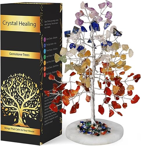 Miniatura 9 de Árbol de cuarzo rosa, piedras de chakras, cristales de reiki y piedras curativas, piedras preciosas y cristales, árbol de cuarzo, regalos