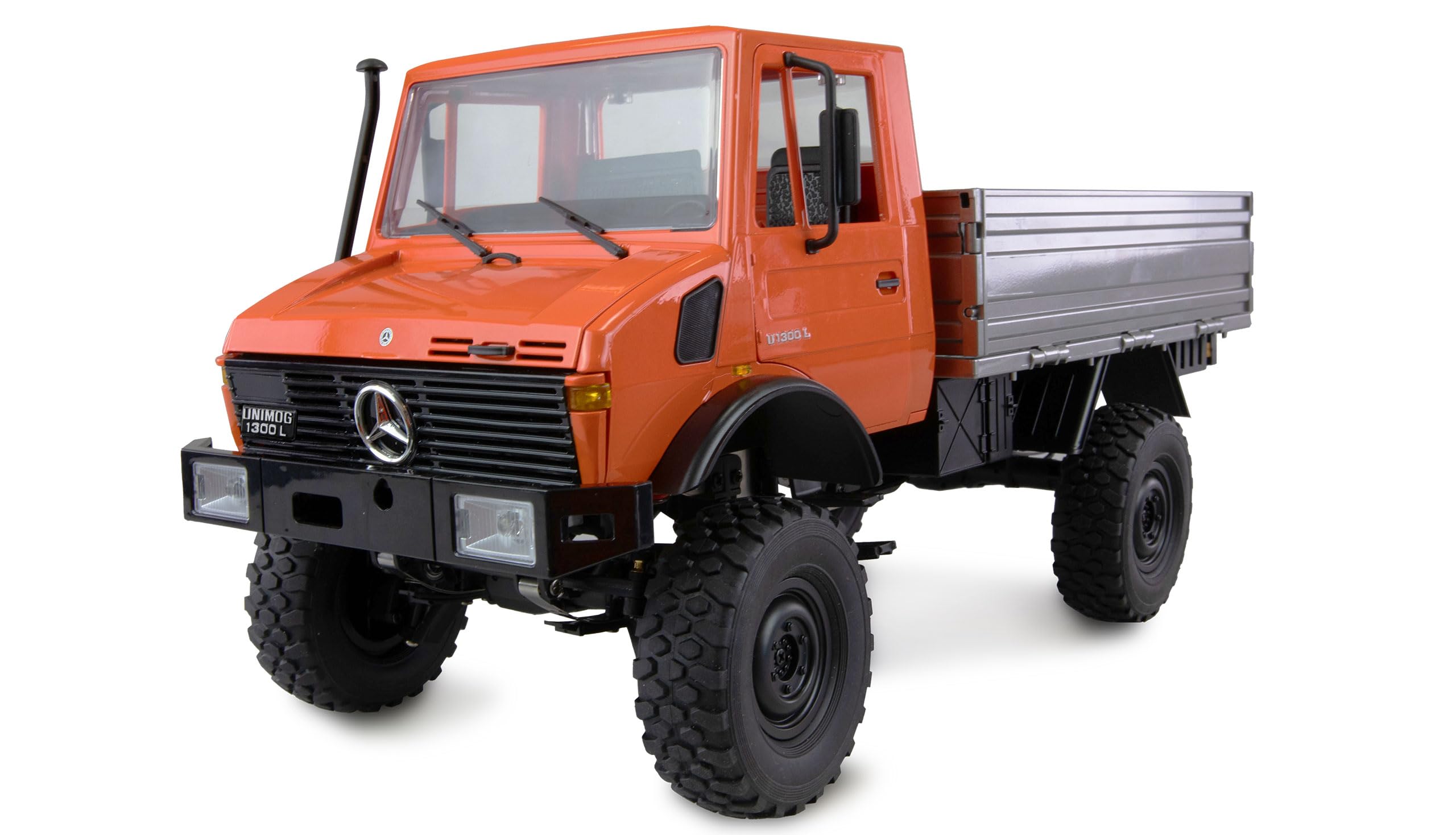 Amewi Mercedes-Benz Unimog Advanced 4WD 1:12 RTR pomarańczowy