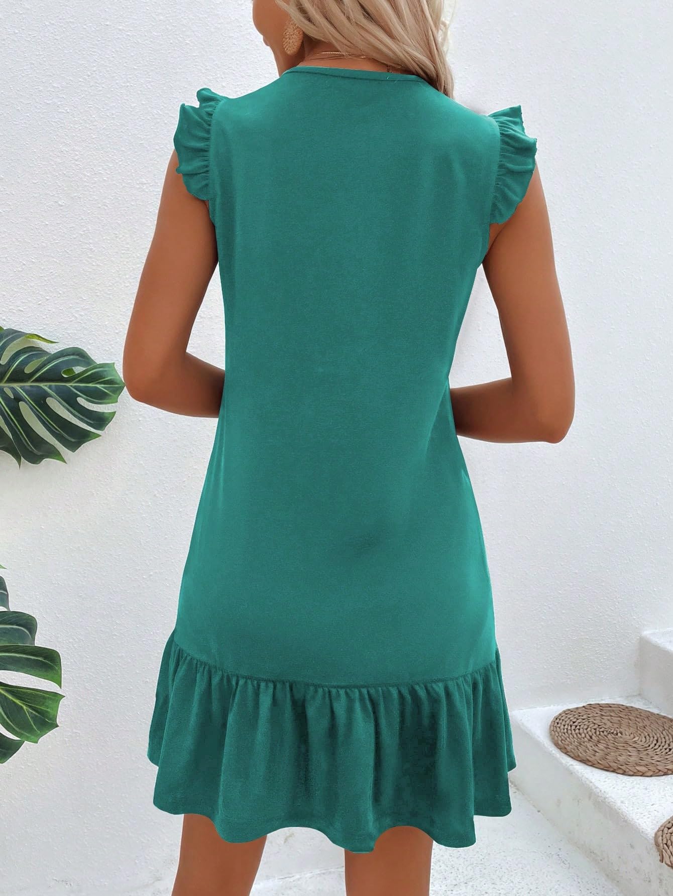 green emerald velvet dress Stella Green Silk Smocked Dress