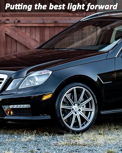 Miniatura 8 de Bestview Luces LED de posición laterales compatibles con Mercedes Benz W204 LCI C250 C300 C350 C-Class 2012-2014, lado del conductor y del pasajero,