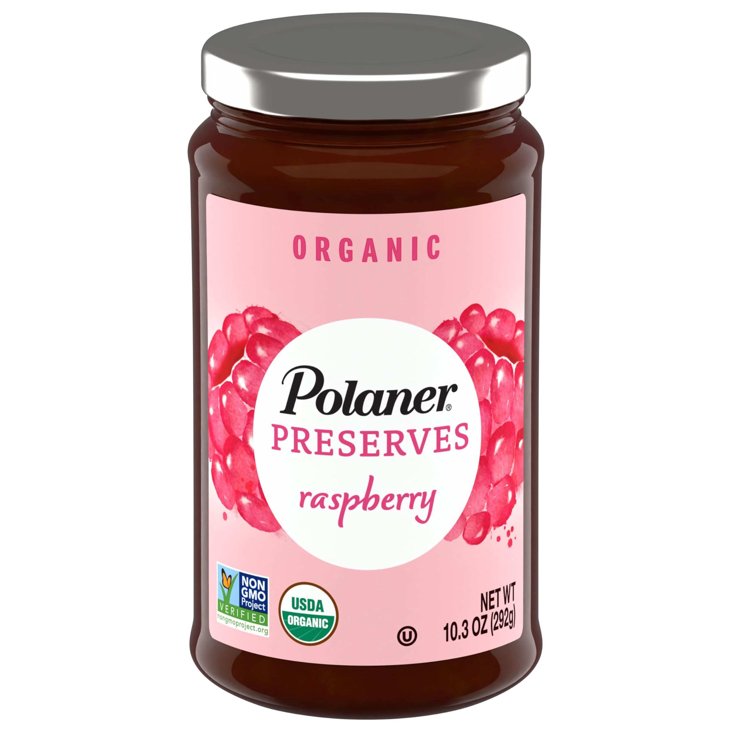 Polaner Organic Preserves, Raspberry, 10.3 Ounce