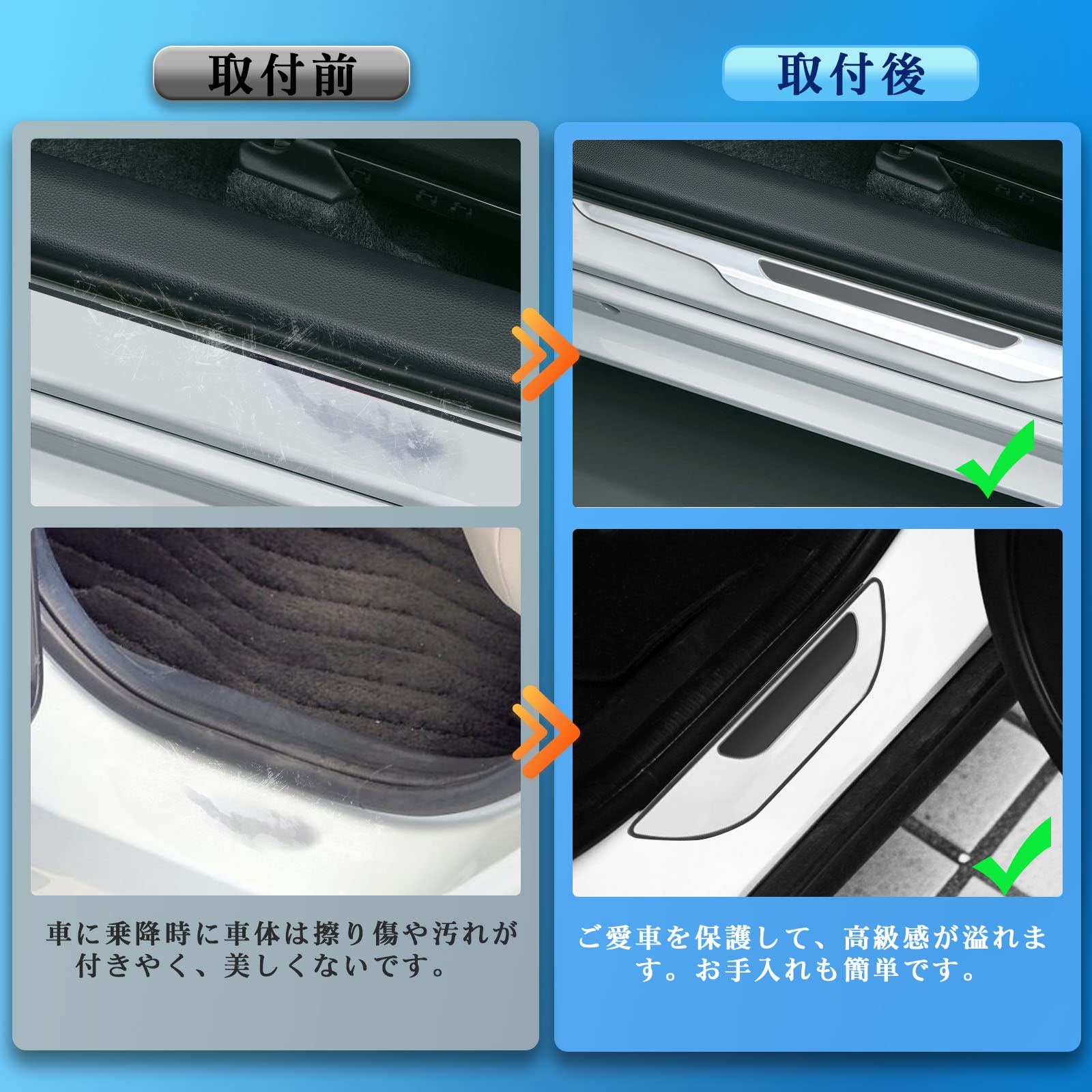 Amazon | 【RUIYA】トヨタ カローラクロス ステップガード カローラ 