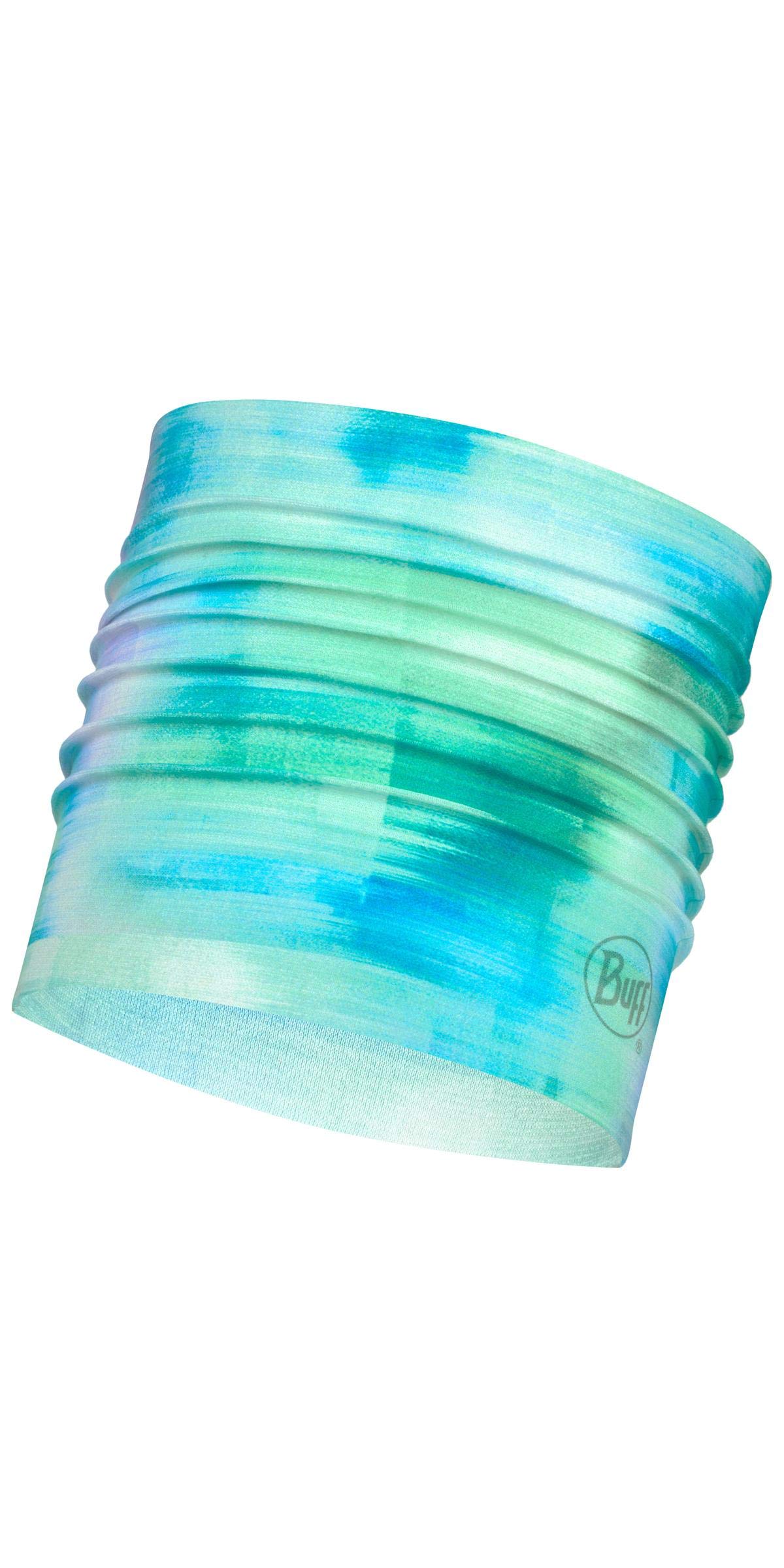 BUFF CoolNet UV Half Neck Gaitor, UPF 50 Sun Protection, Breathable, Versatile, Quick Dry Face Mask, Bright Color, Adult Size