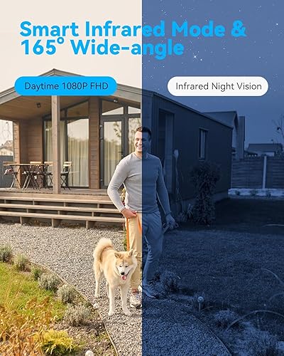 Miniatura 11 de VicoHome - Cámara inalámbrica de timbre de video 2K, funciona con batería, detección humana AI, visión nocturna, audio de 2 vías, sin tarifa