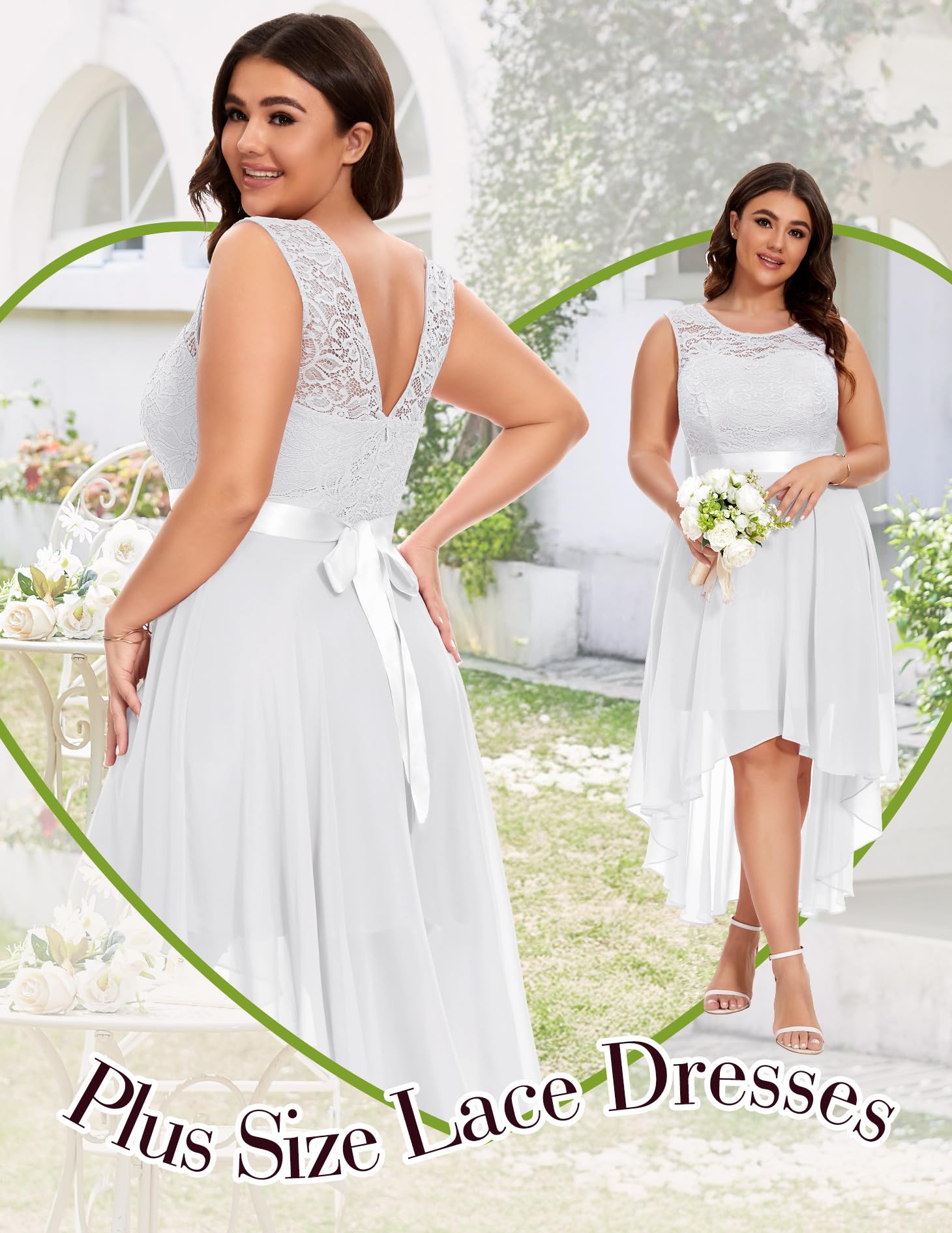 Berylove Robes de soirée Officielles pour Femmes Robes de Mariage à Manches Courtes à Volants Robes de soirée Longues Robes de Bal de Fin d'année