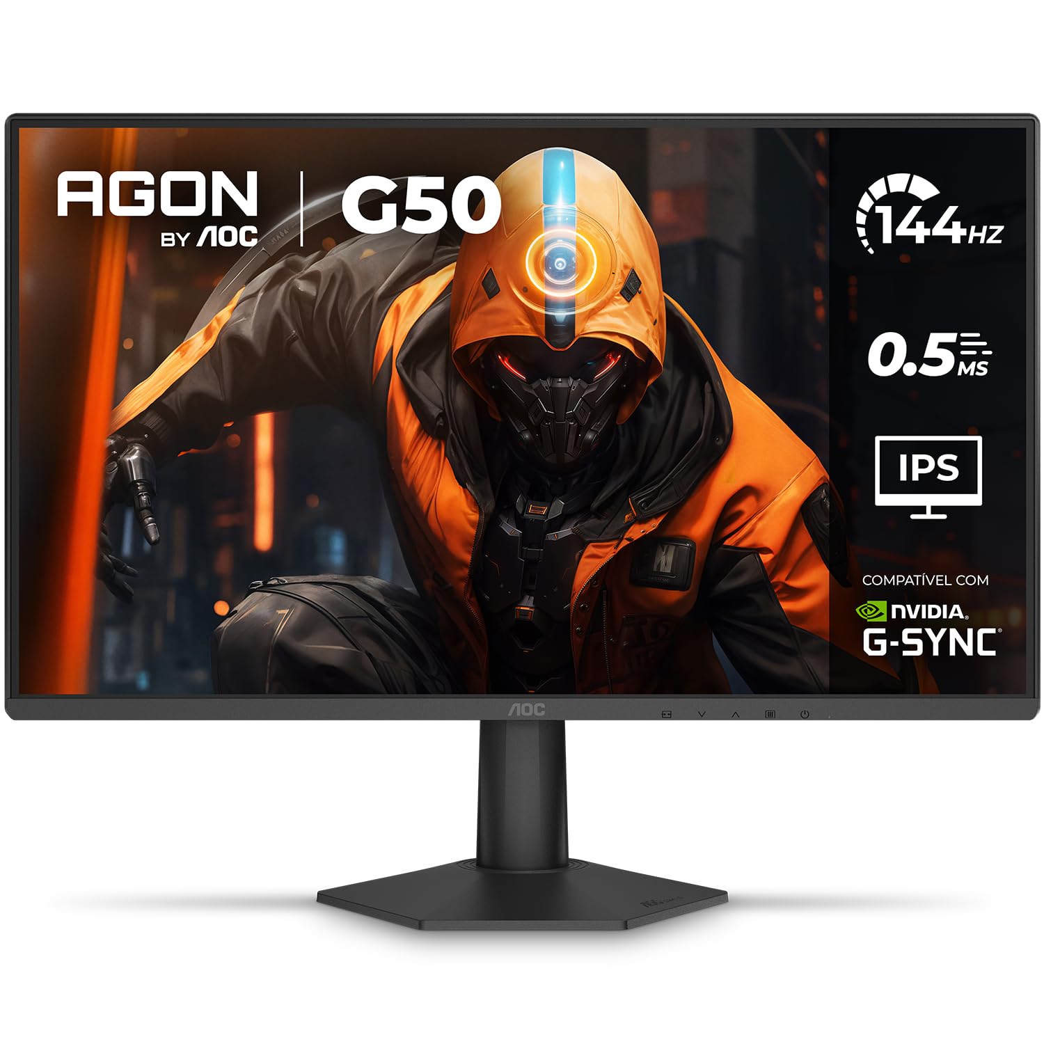 Monitor Gamer AOC AGON G50 24" 144Hz 0,5ms IPS HDR10 G-SYNC 24G50F