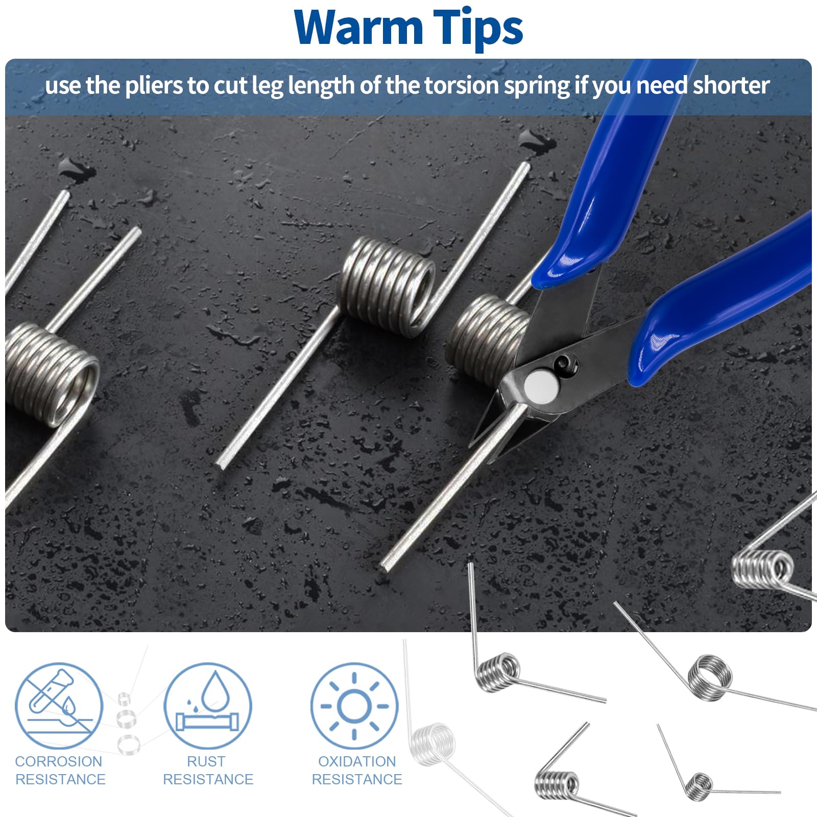 115Pcs 21 Sizes Torsional Springs and Mini Compression Spring Assortment Kit, 45/90/120 Degree Stainless Steel Mechanical Small Torsion Spring for Shop and Home Repairs — Amazon image 6