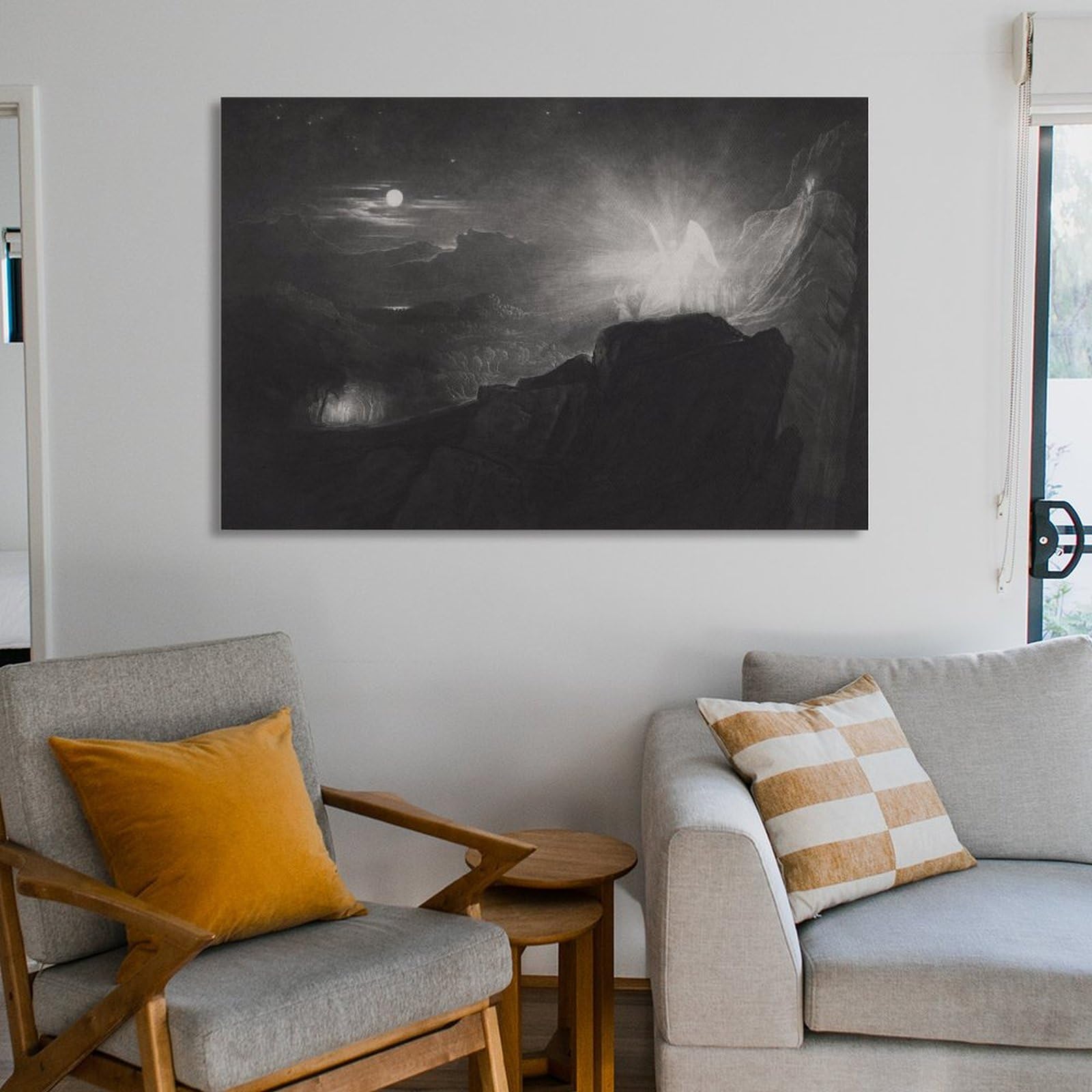 Amazon.co.jp: John Martin ジョン・マーティン 画家作品《夜の天国を