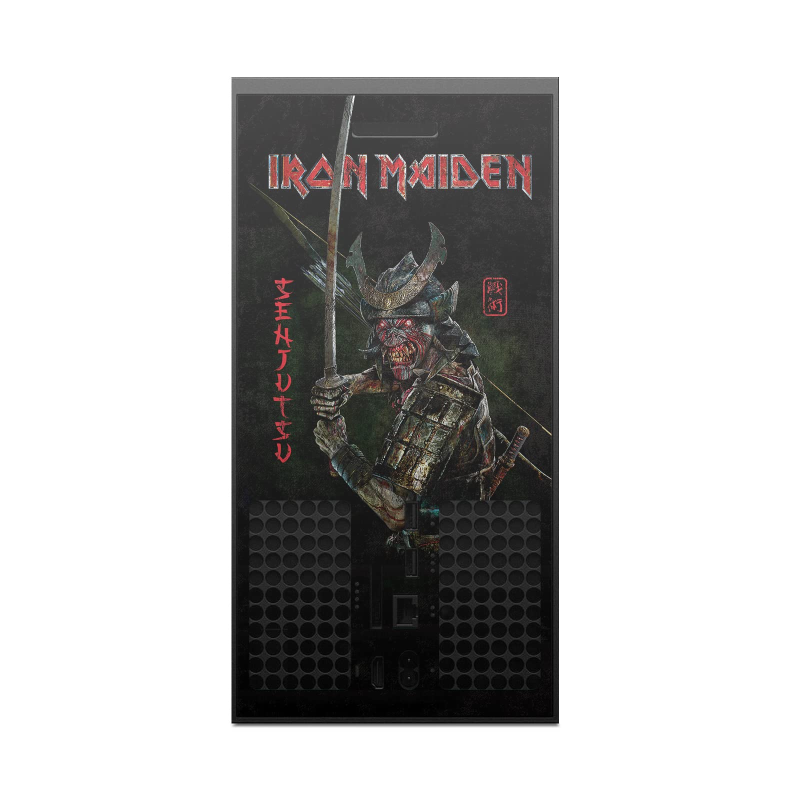 Head Case Designs sous Licence Officielle Iron Maiden Senjutsu Couverture d'Album Art Graphique Vinyle Autocollant De Jeu Peau Autocollant Couverture Compatible avec Xbox Series X Console