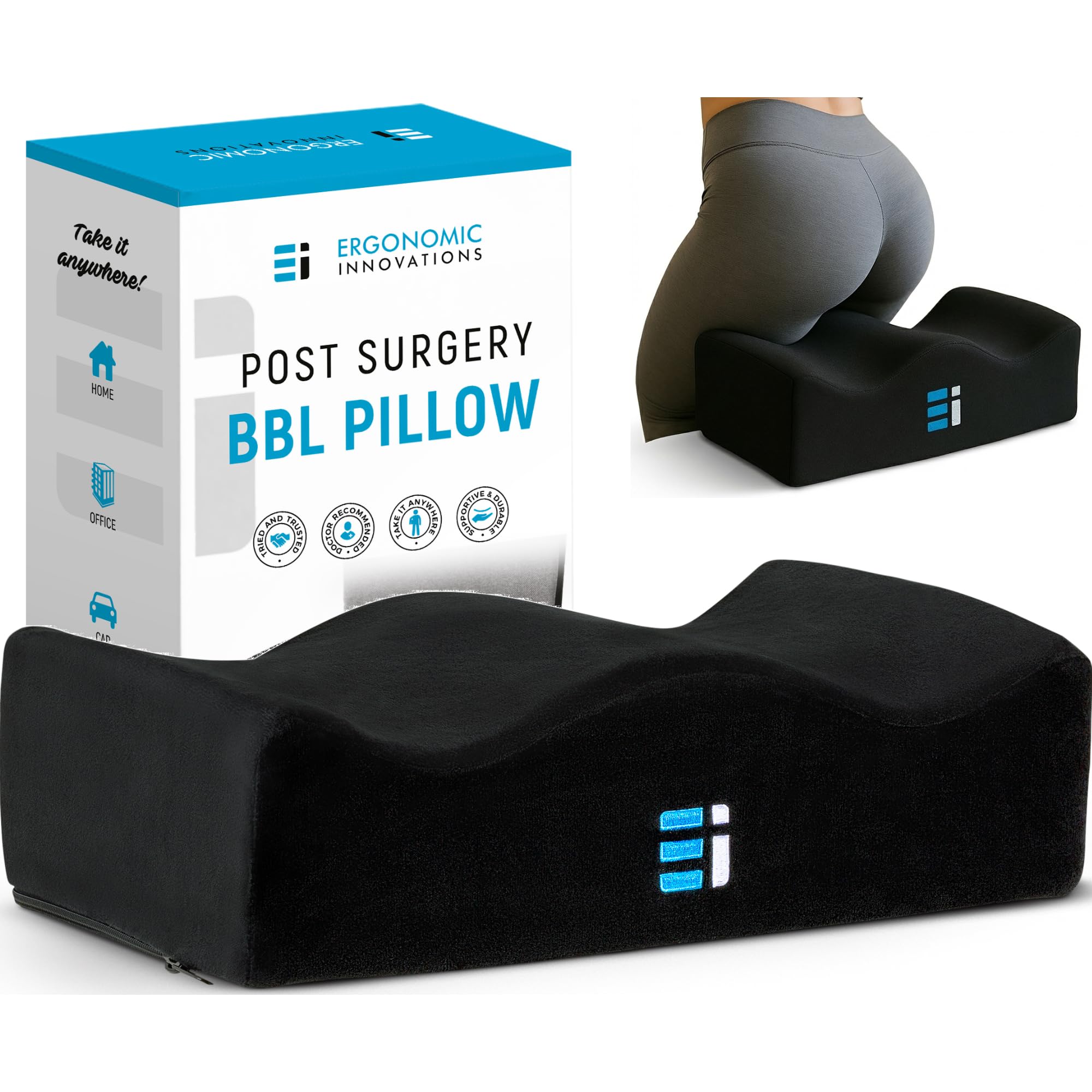 BBL Post-Surgery Pillow, Sitting Butt Pillow, Post-surgery Home, Office, Driving, BBL Recovery, Post-Surgery Essentials, Booty Pillow, Brazilian Hip Lift Supplies