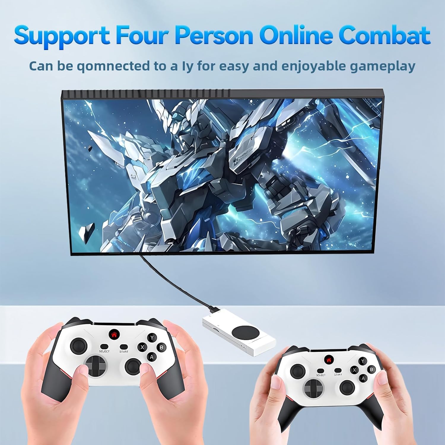 FYURI M88 Retro Gaming Console 1080P, Emulator Console 40000+ Retro Games 40+ Emulators, With 2 Wireless Controllers, Plug and Play Retro TV Games, Ps2 4