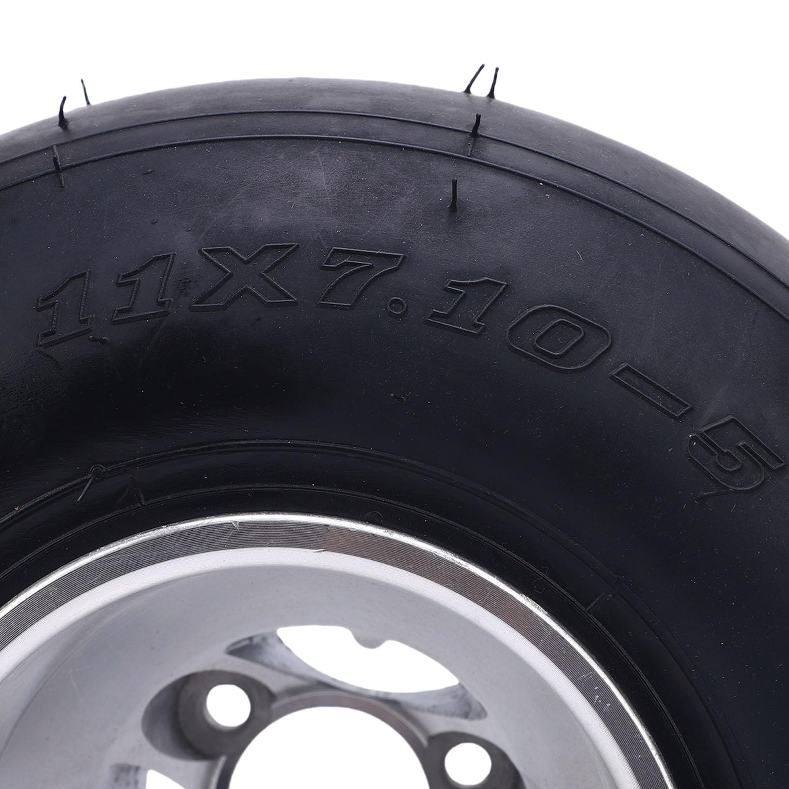11x7.10-5 Reifen Gummi-Aluminium-Legierung 4PR Tubeless Heck Rand Reifenbaugruppe für ATV UTV SXS Nebeneinander Golfwagen Go Kart