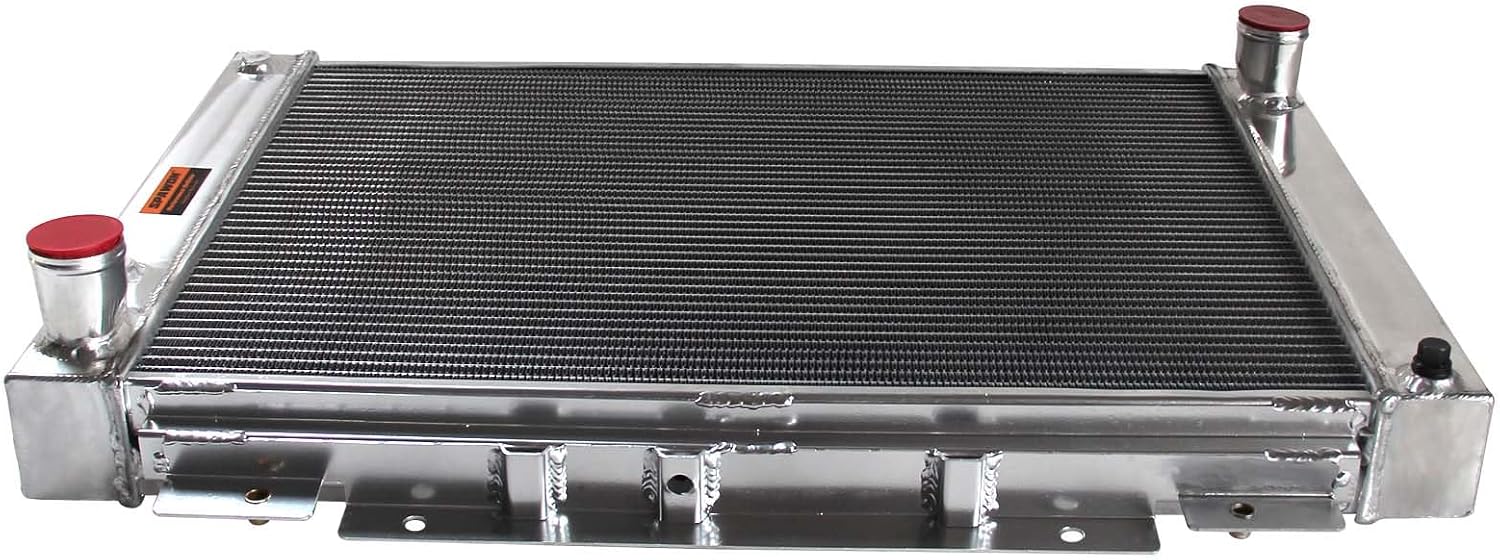 4Row Aluminum Radiator For Ford Thunderbird 1964 1965 1966 Big Block Automatic Transmission
